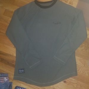 Knowledge Waffle Knit Shirt Sz S New